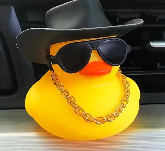 Rubber Duck Car Ornaments, Funny Car Dashboard Ornament Decoration