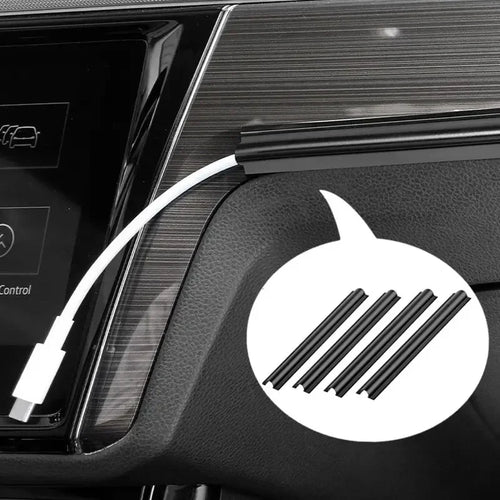 4Pc Sleek Car Cable Organizer Premium Quality Replacement Accessory