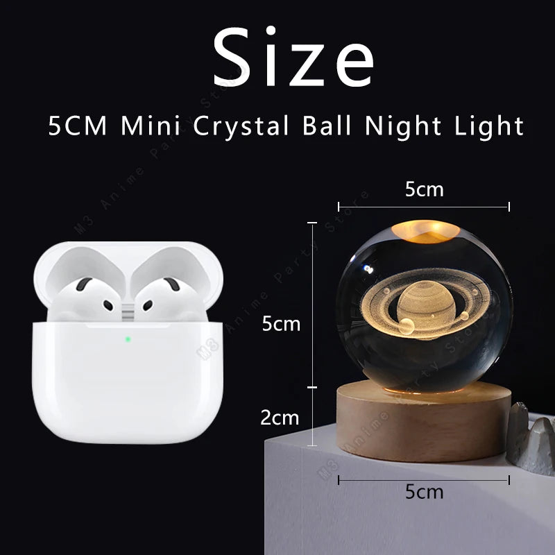 Unique 3D Crystal Ball Night Premium Quality Replacement Accessory