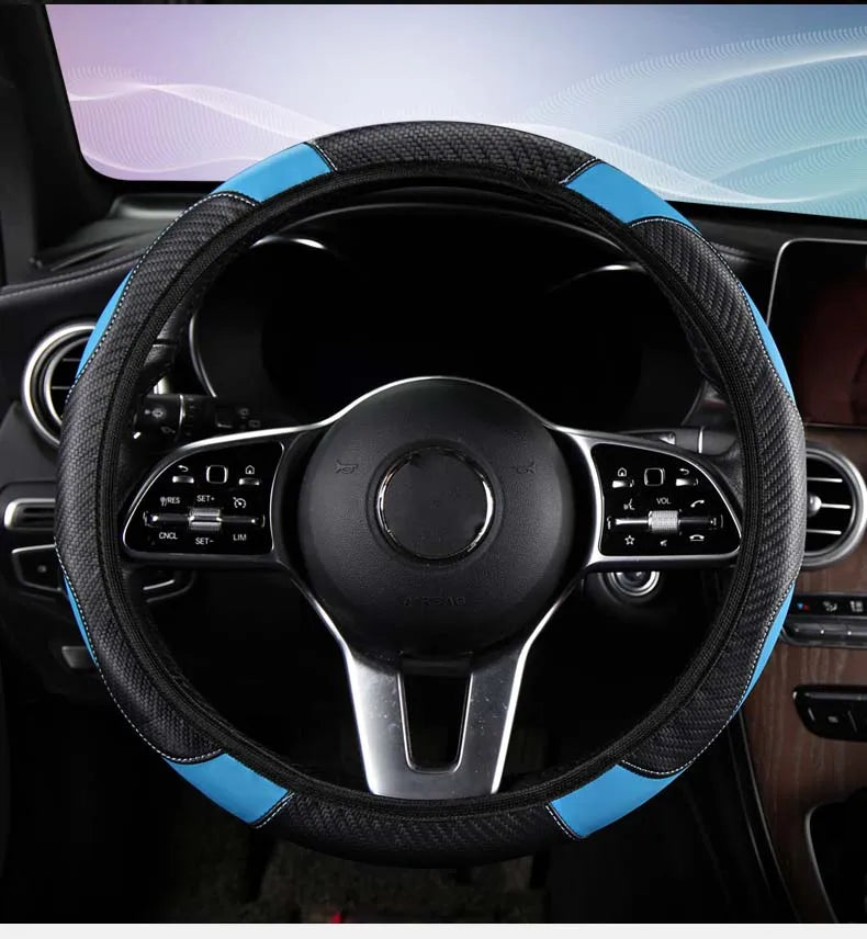 Car Steering Wheel Cover Breathable Steering Wheel Cover Anti-Slip Comfort