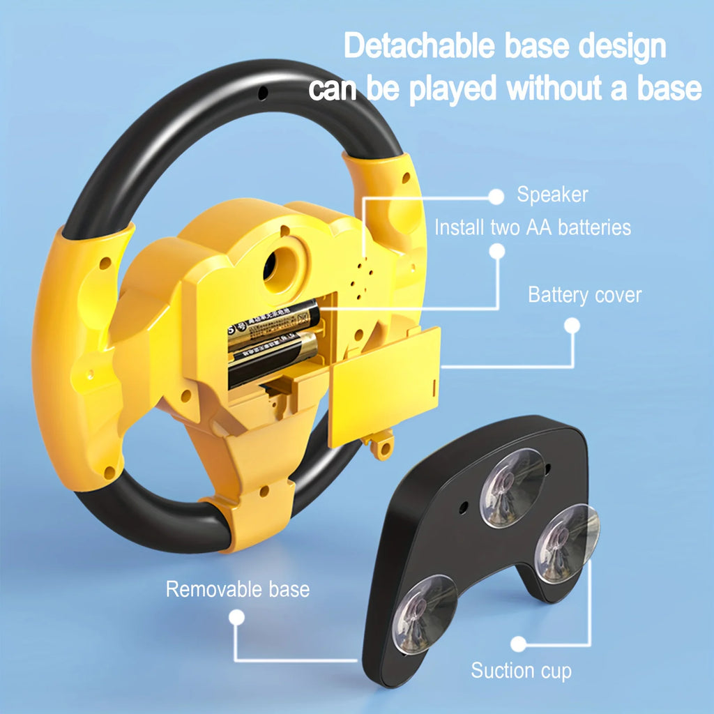 Car Steering Toys Wheel Toy Steering Wheel Cover Anti-Slip Comfort