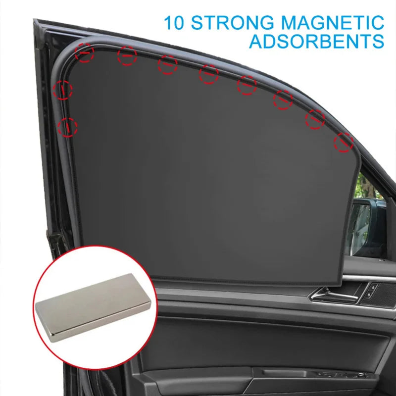 Magnetic Car Sunshade UV Protection Car Sun Shade UV Protector