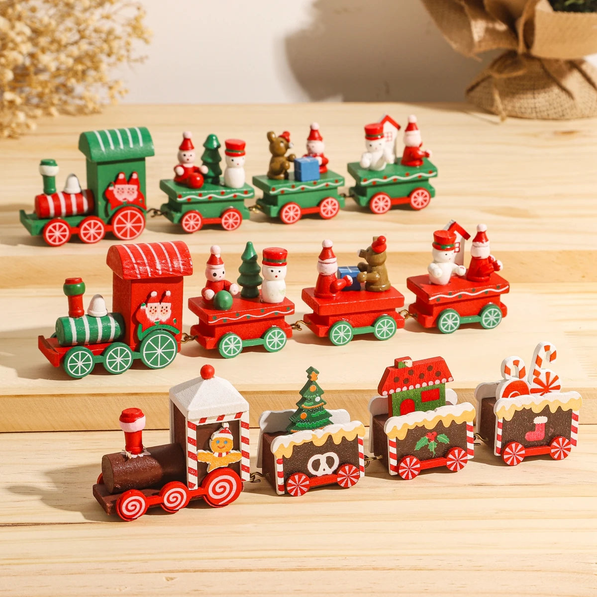 Christmas Train Merry Christmas Decorations For Home Ornament Xmas Navidad Noel Gifts Happy New Year 2026 Gifts