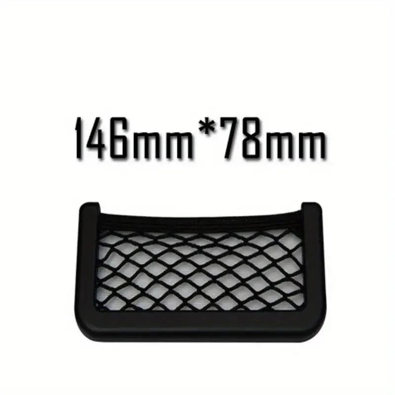 Car Storage Bag Nets Adhesive Premium Quality Replacement Accessory