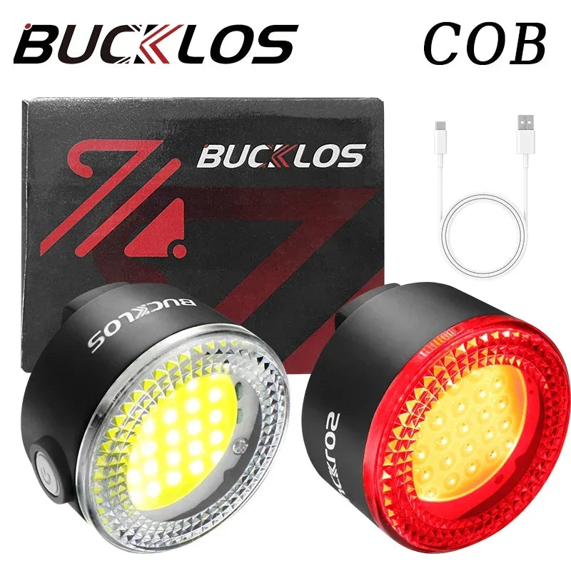 BUCKLOS COB Bike Taillights Headlight Premium Quality Replacement Accessory