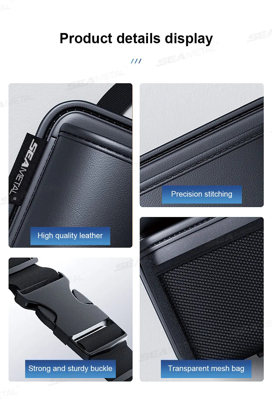 BLALION Car Trunk Leatherette Storage Premium Quality Replacement Accessory