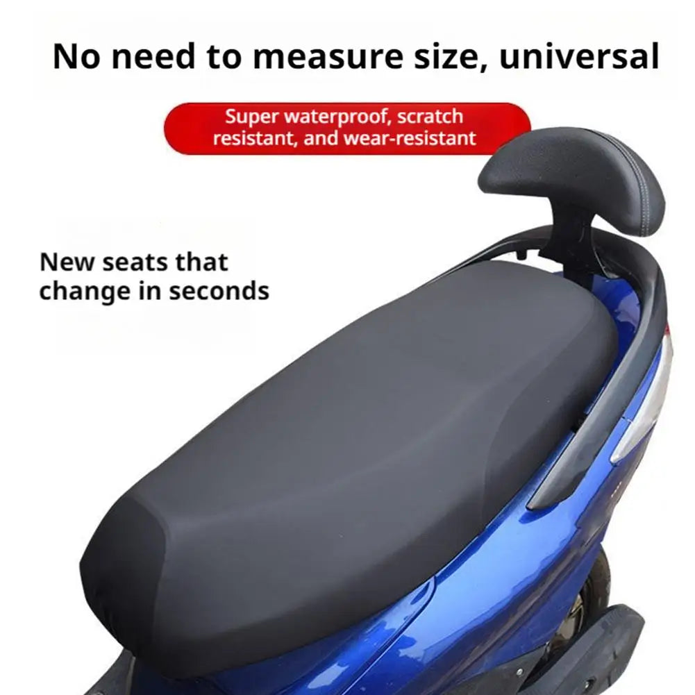 Motorcycle Seat Cover Waterproof Rain Premium Quality Replacement Accessory