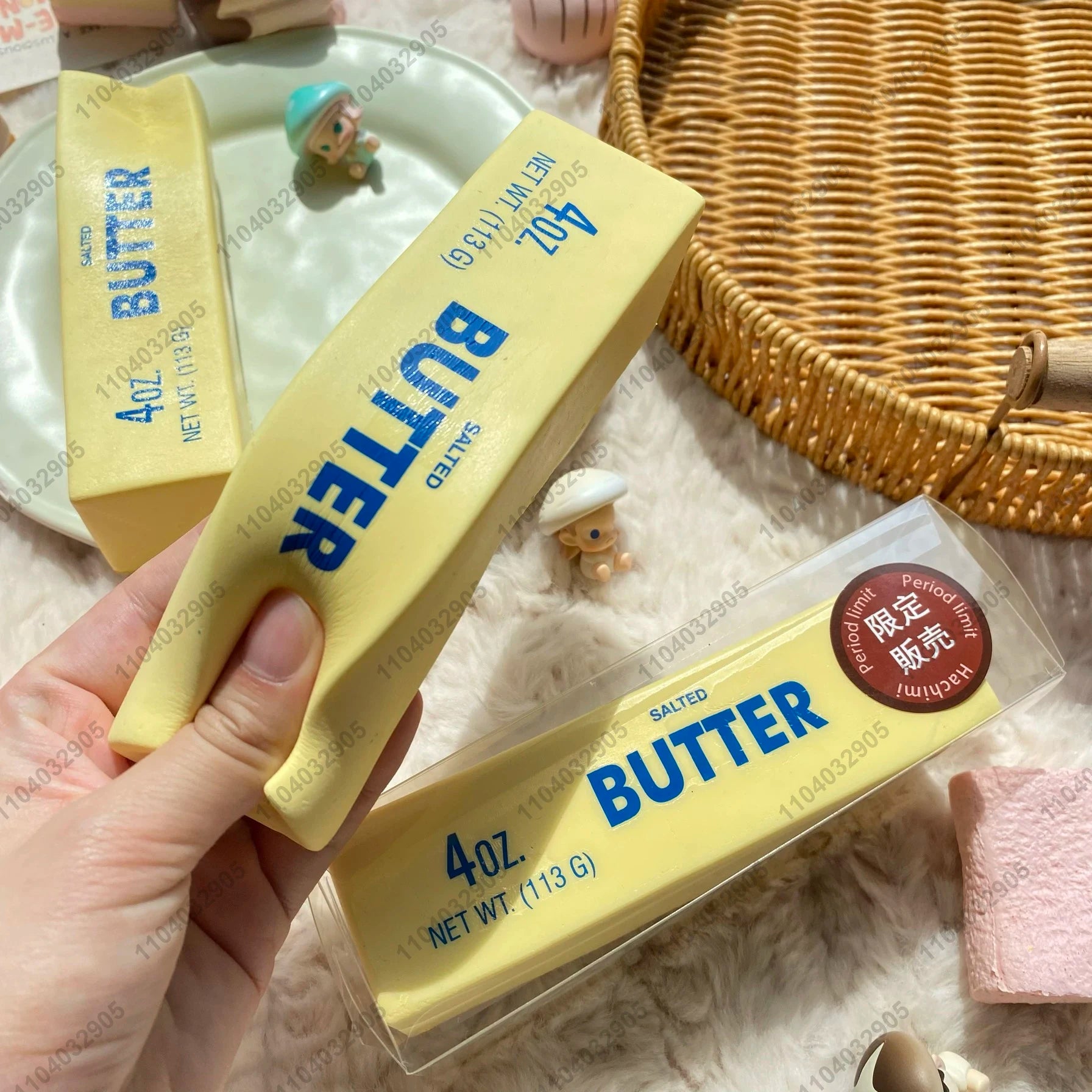 Butter Stick Squishy Toy Slow Premium Quality Replacement Accessory