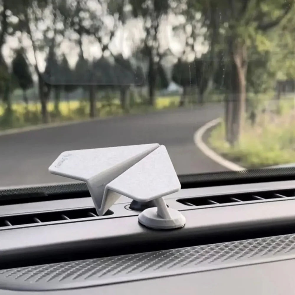Unique Auto Turning Airplane Model Car Dashboard Ornament Decoration