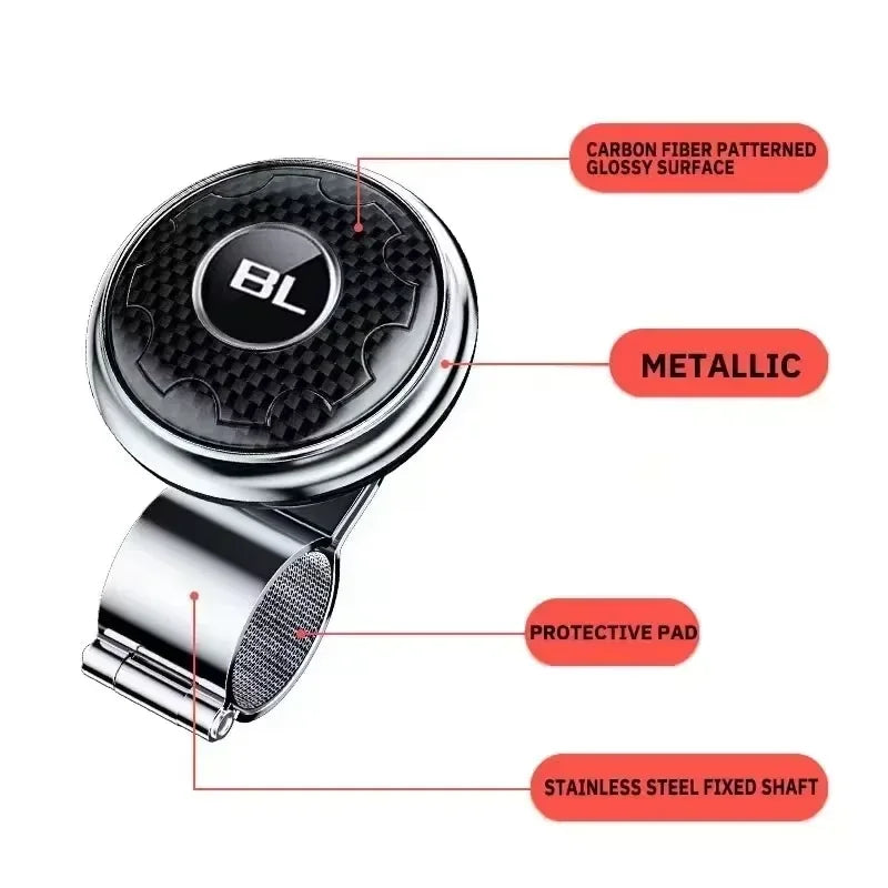 Universal Car Steering Wheel Booster Steering Wheel Cover Anti-Slip Comfort