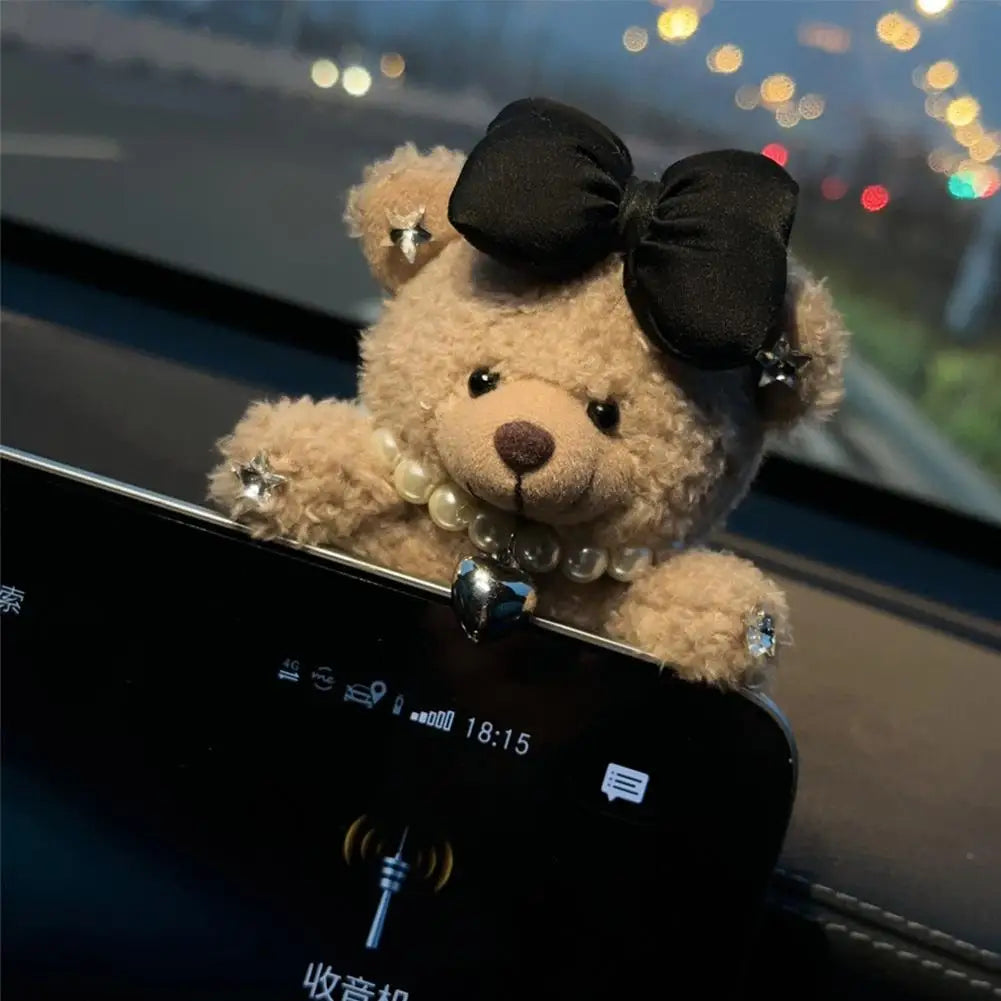 Car Decoration Interior Bear Screen Car Dashboard Ornament Decoration
