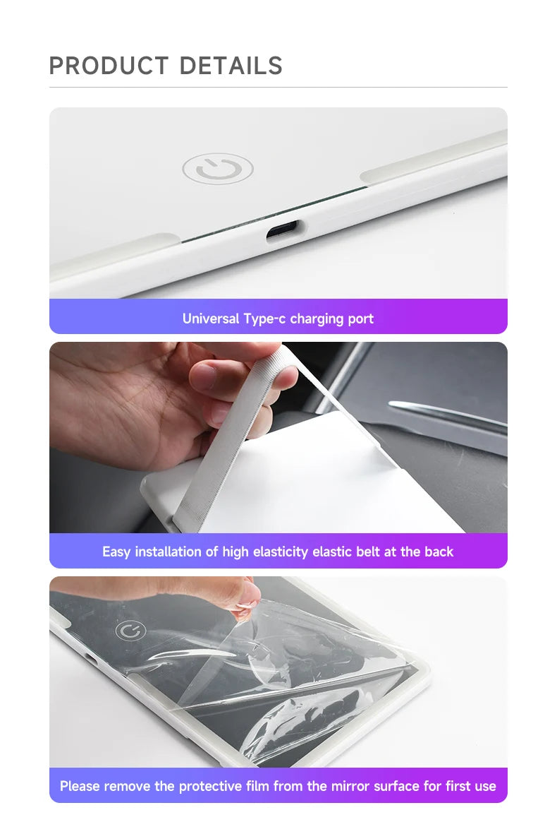 Car Interior Mirrors Sun Visor Car Sun Shade UV Protector