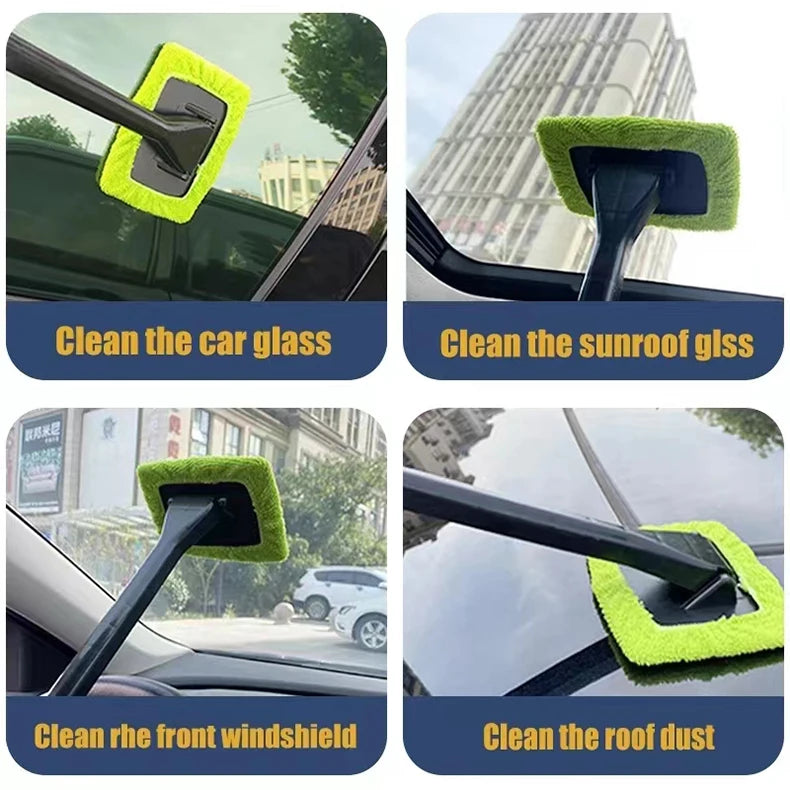 Car Window Cleaner Brush Kit Premium Quality Replacement Accessory