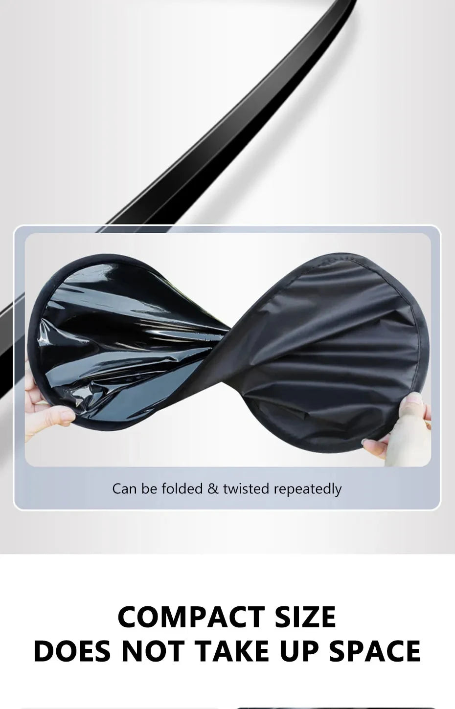 New Electrostatic Sun Visor for Car Sun Shade UV Protector