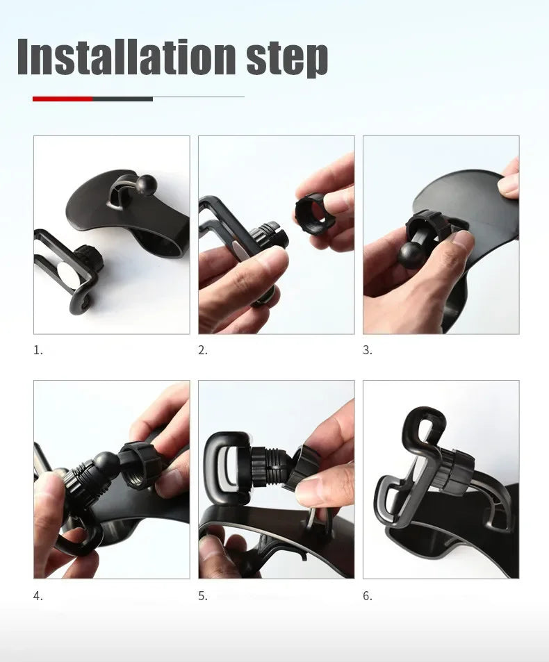 360 Rotatable Car Phone Holder Premium Quality Replacement Accessory
