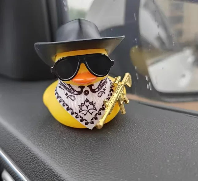 Rubber Duck Car Ornaments, Funny Car Dashboard Ornament Decoration