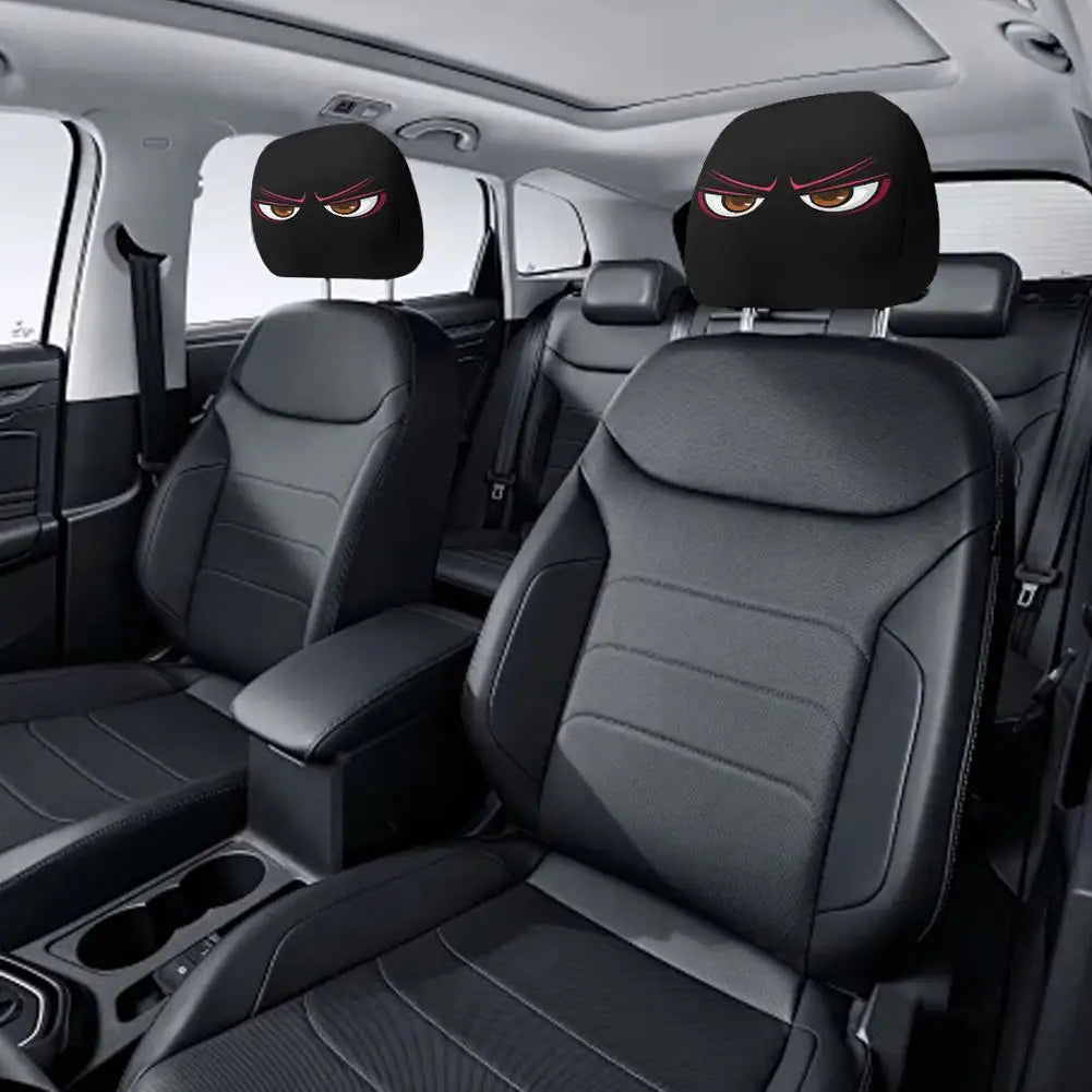 Funny Cartoon Premium Car Headrest Premium Quality Replacement Accessory