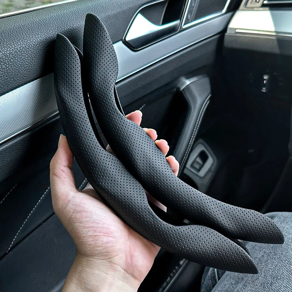 Universal D-shaped Round Car Steering Steering Wheel Cover Anti-Slip Comfort