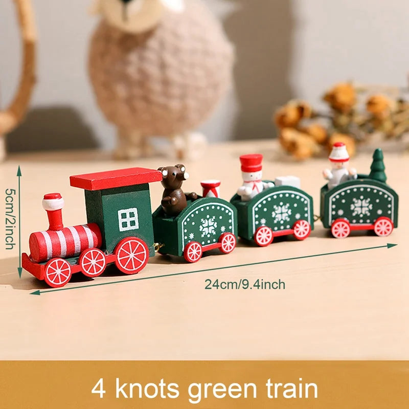 Christmas Train Merry Christmas Decorations For Home Ornament Xmas Navidad Noel Gifts Happy New Year 2026 Gifts