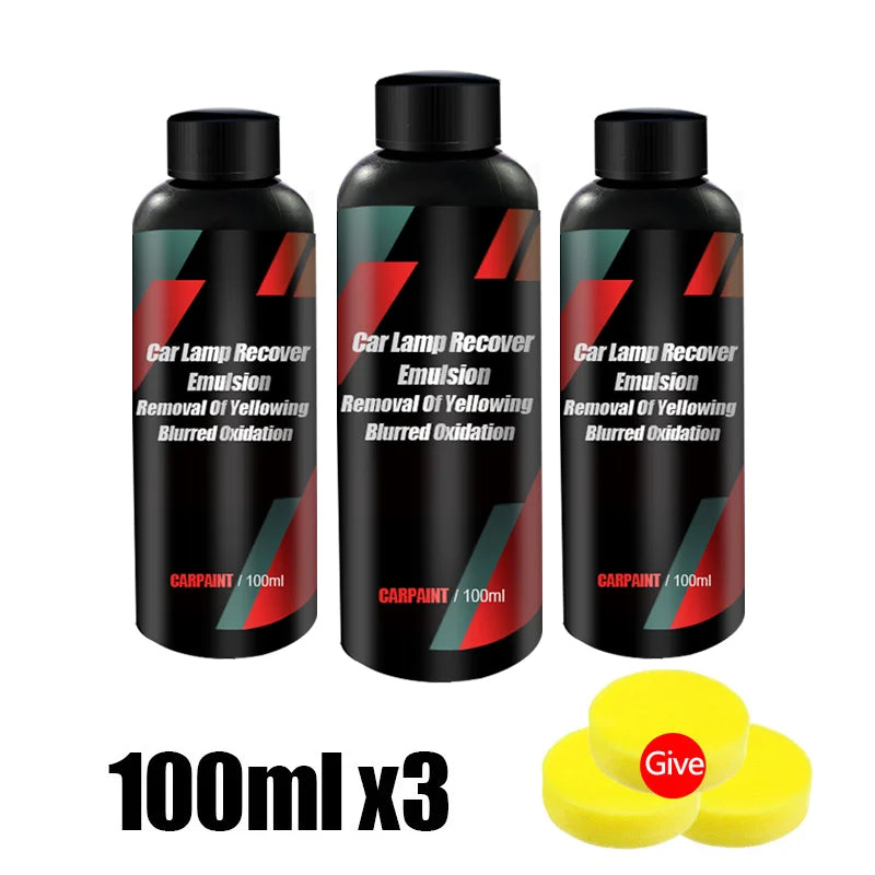 Car Headlight Restoration Polishing Kits Premium Quality Replacement Accessory