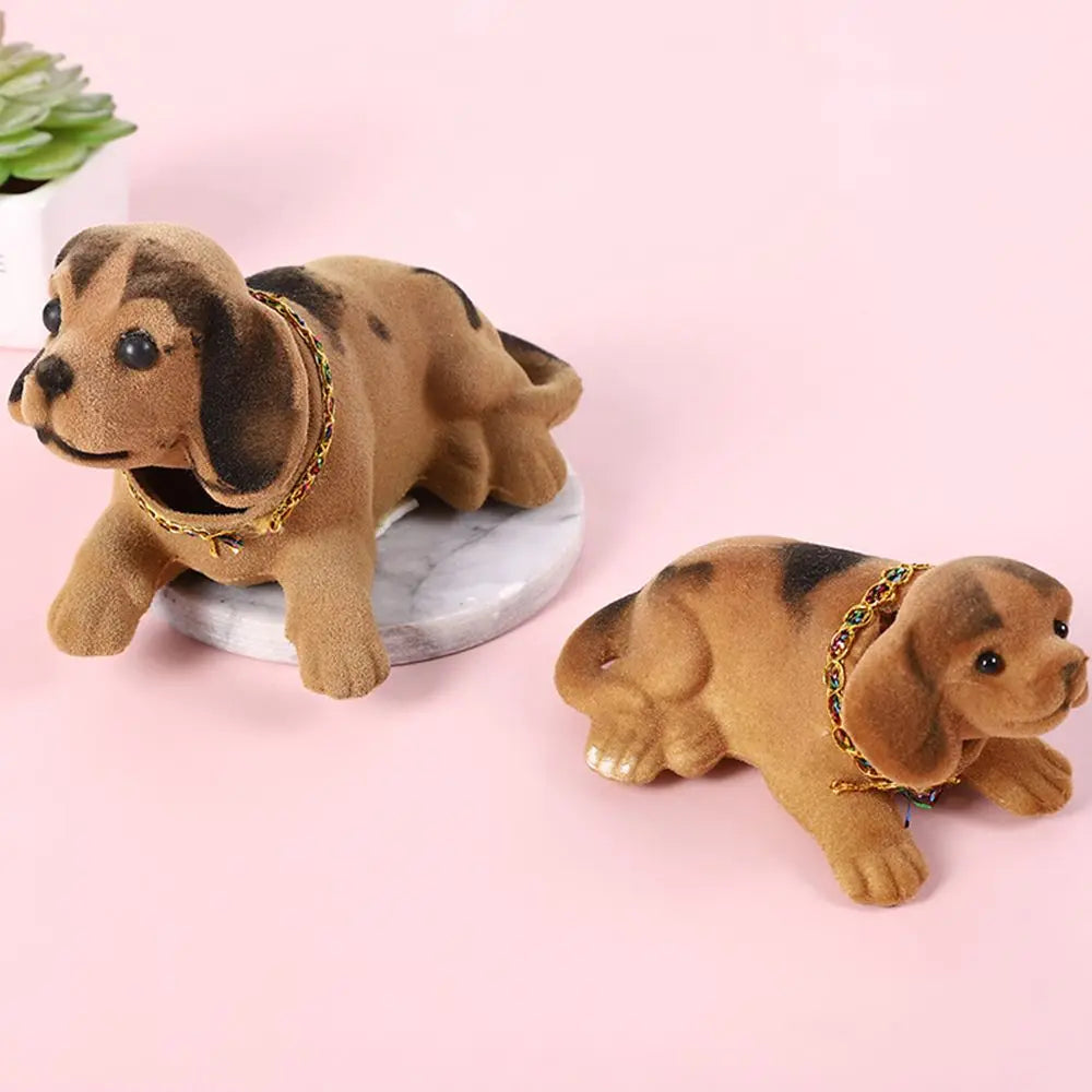Car Ornaments Shaking Head Dog Car Dashboard Ornament Decoration