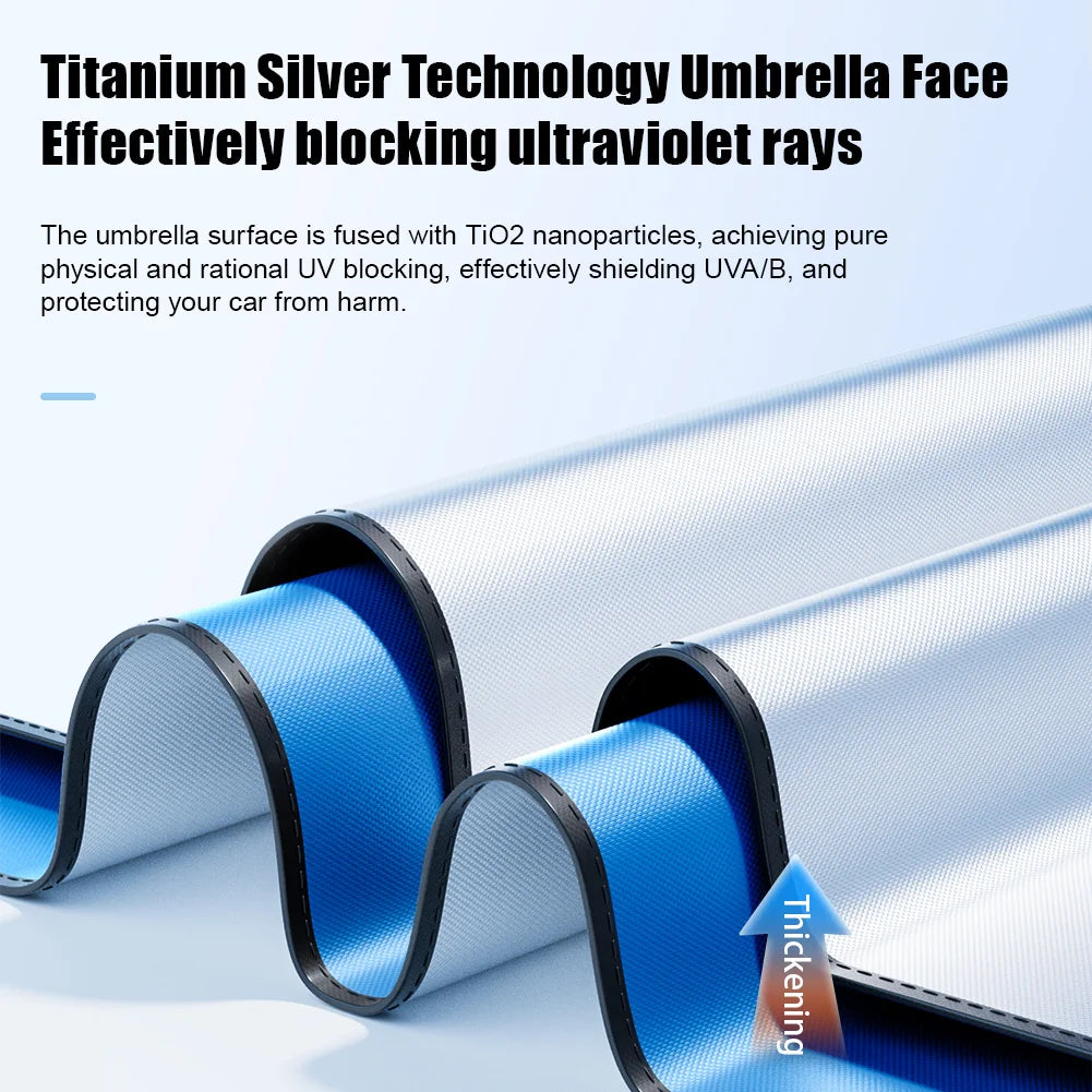 Car Sunshade Windshield Umbrella with Car Sun Shade UV Protector