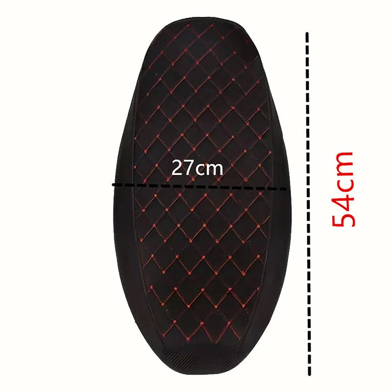 Motorcycle Seat Cover PU Leather Premium Quality Replacement Accessory