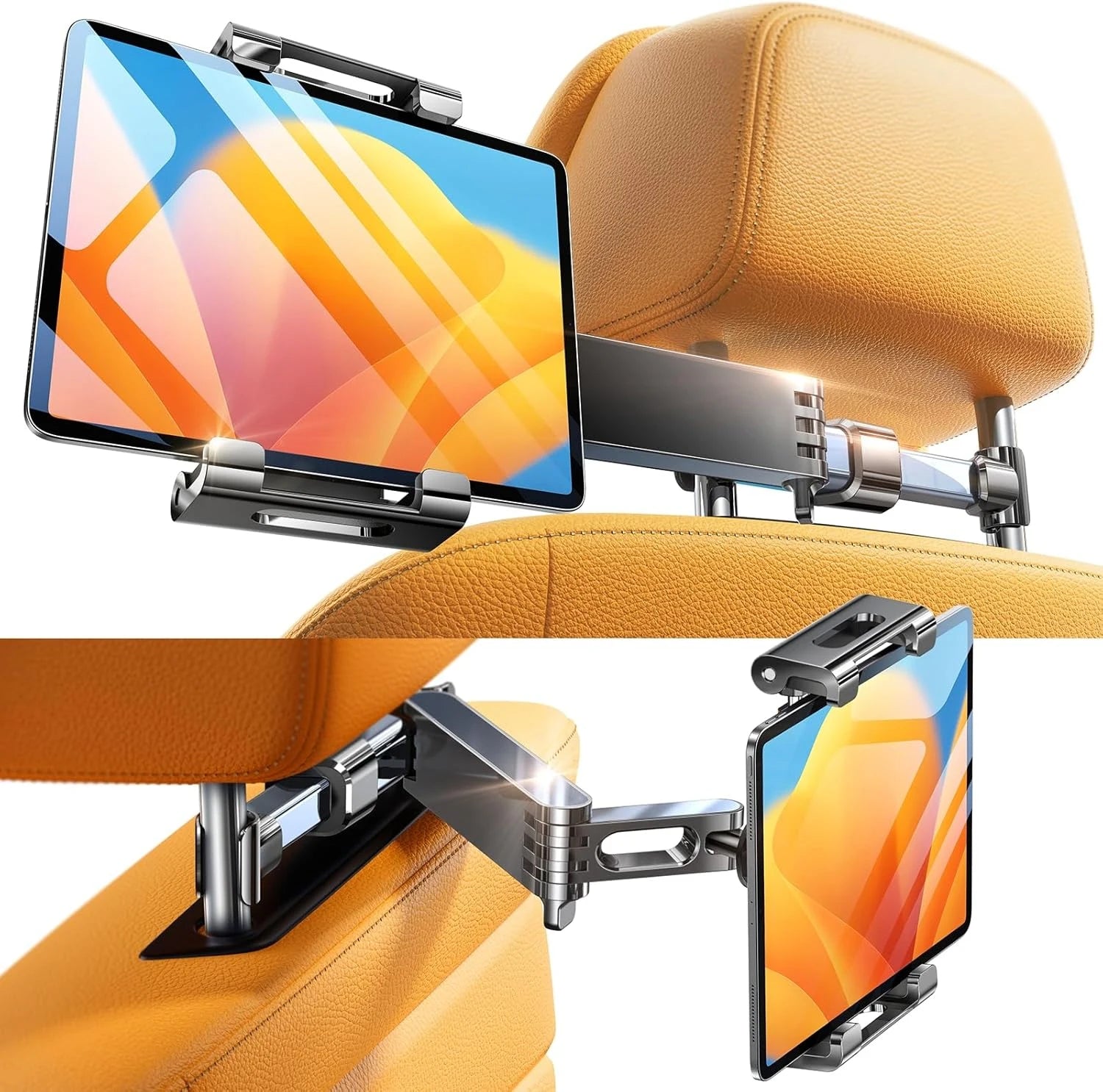 Car Tablet Holder Headrest Mount Premium Quality Replacement Accessory