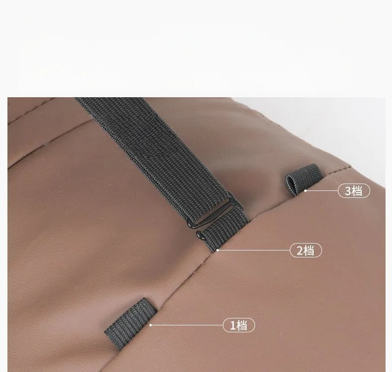 Memory Leather Car Headrest Neck Premium Quality Replacement Accessory