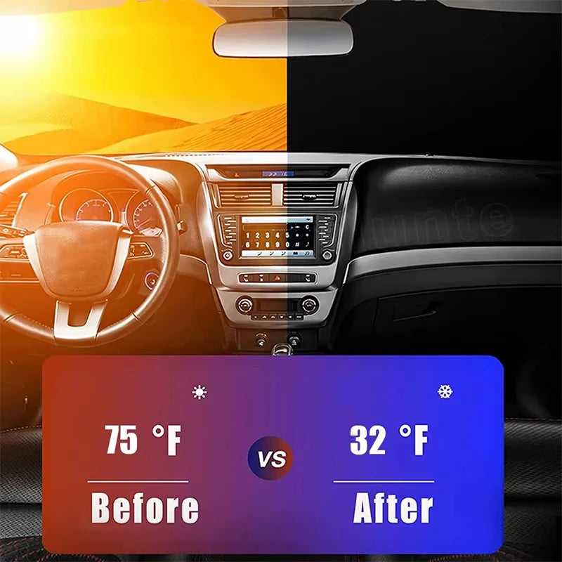 Auto Folding Sun Shade Windshield Car Sun Shade UV Protector