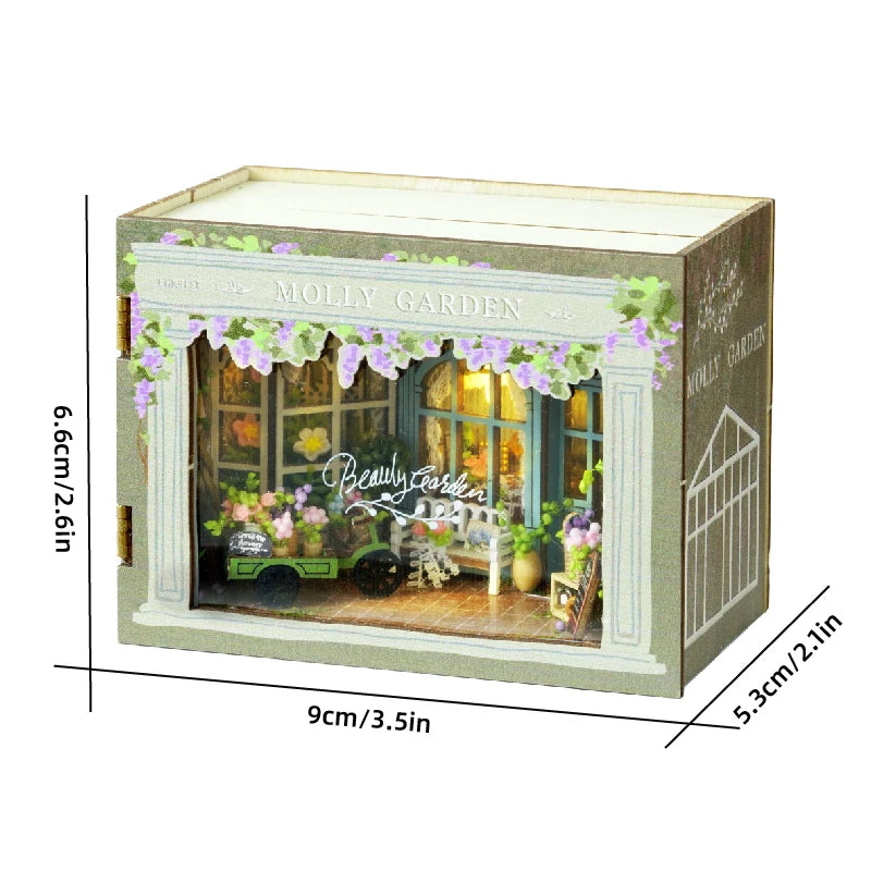 DIY Book Nook Kit Retro Premium Quality Replacement Accessory