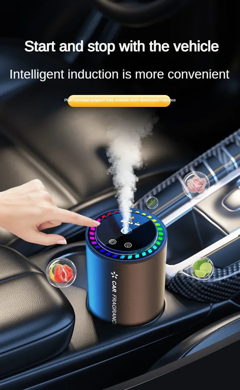 Car Aromatherapy Perfume with Automatic Premium Quality Replacement Accessory