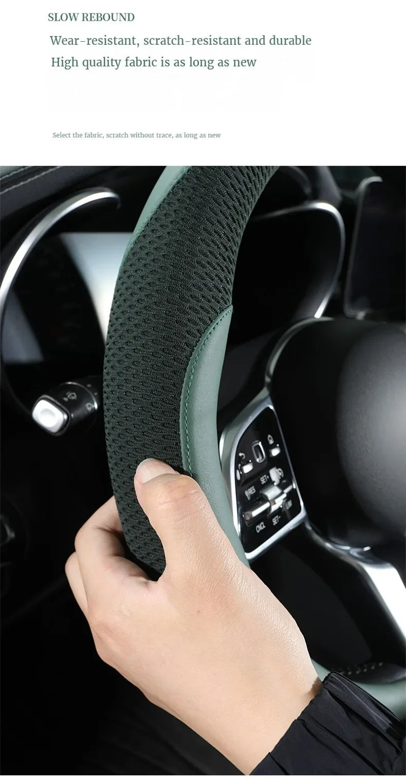 Car Steering Wheel Cover Premium Steering Wheel Cover Anti-Slip Comfort