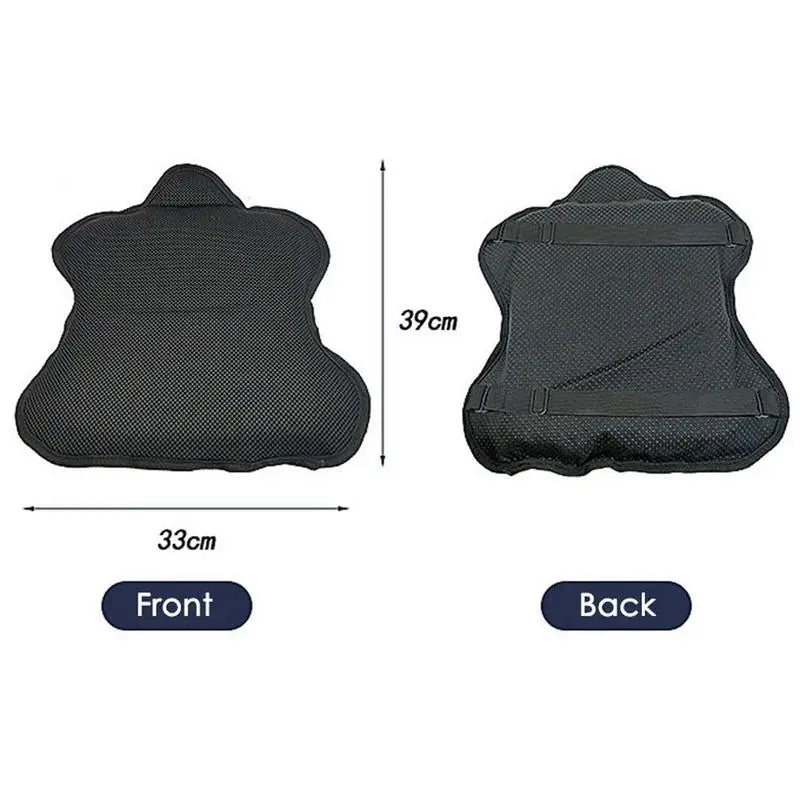 Motorcycle Gel Seat Cushion Breathable Premium Quality Replacement Accessory