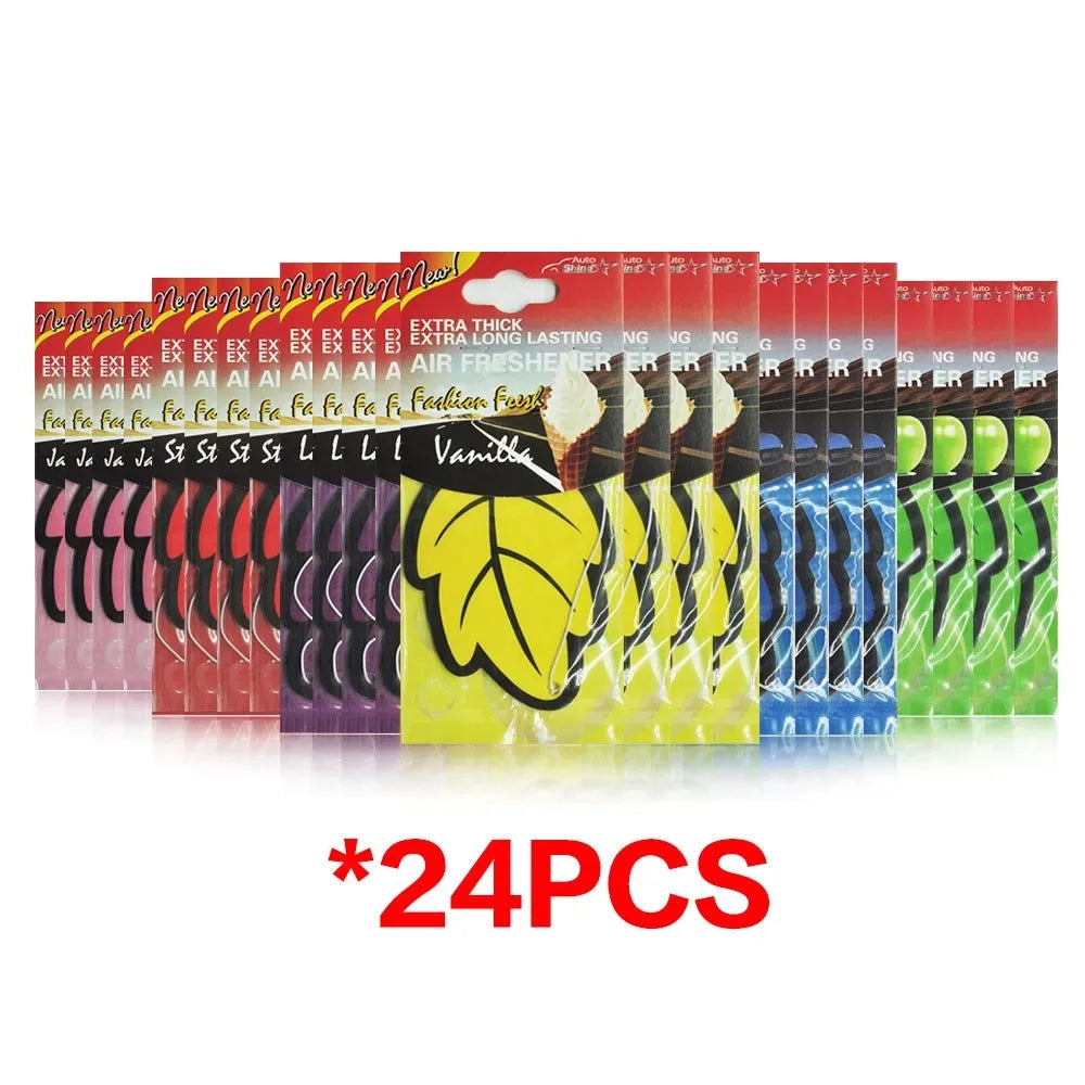 3-60pcs Car Air Freshener Natural Premium Quality Replacement Accessory