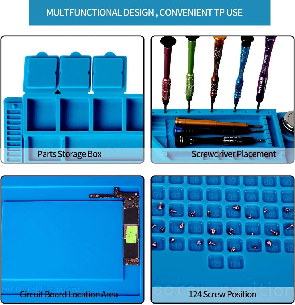 Soldering Station Mat Silicone Work Premium Quality Replacement Accessory