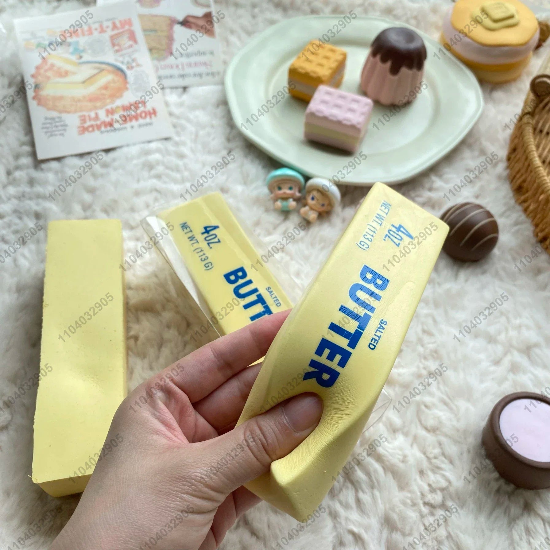 Butter Stick Squishy Toy Slow Premium Quality Replacement Accessory