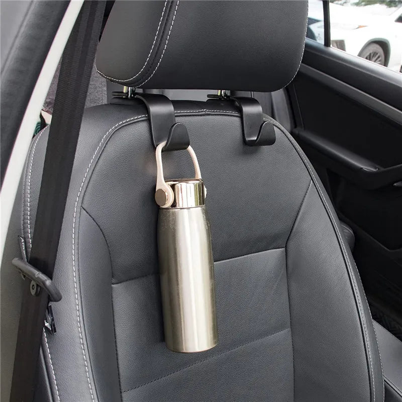2 Pcs Car Headrest Hooks Premium Quality Replacement Accessory