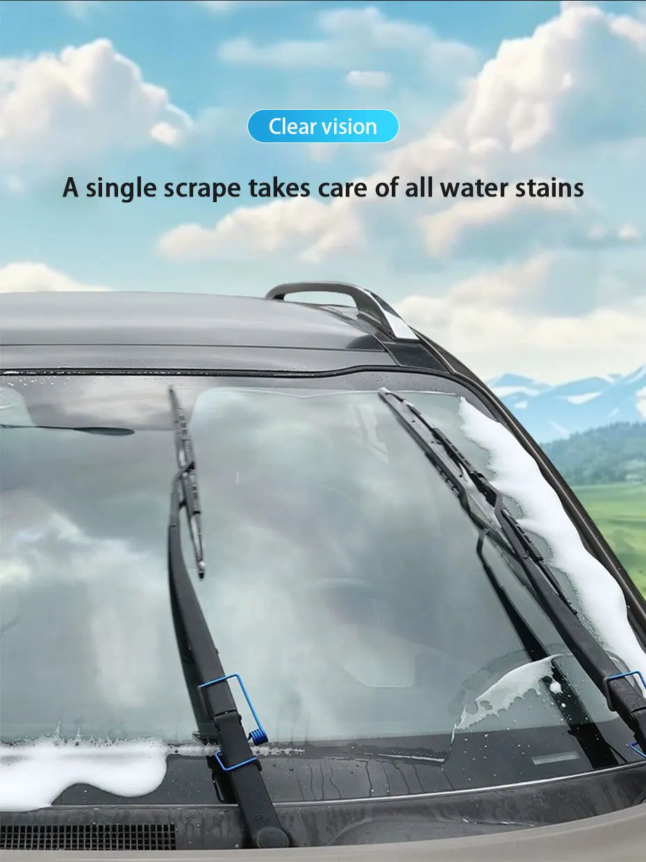 2 Pcs Universal Wiper Blade Premium Quality Replacement Accessory