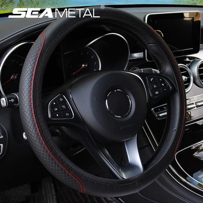 37-39CM Steering Wheel Cover Anti Steering Wheel Cover Anti-Slip Comfort