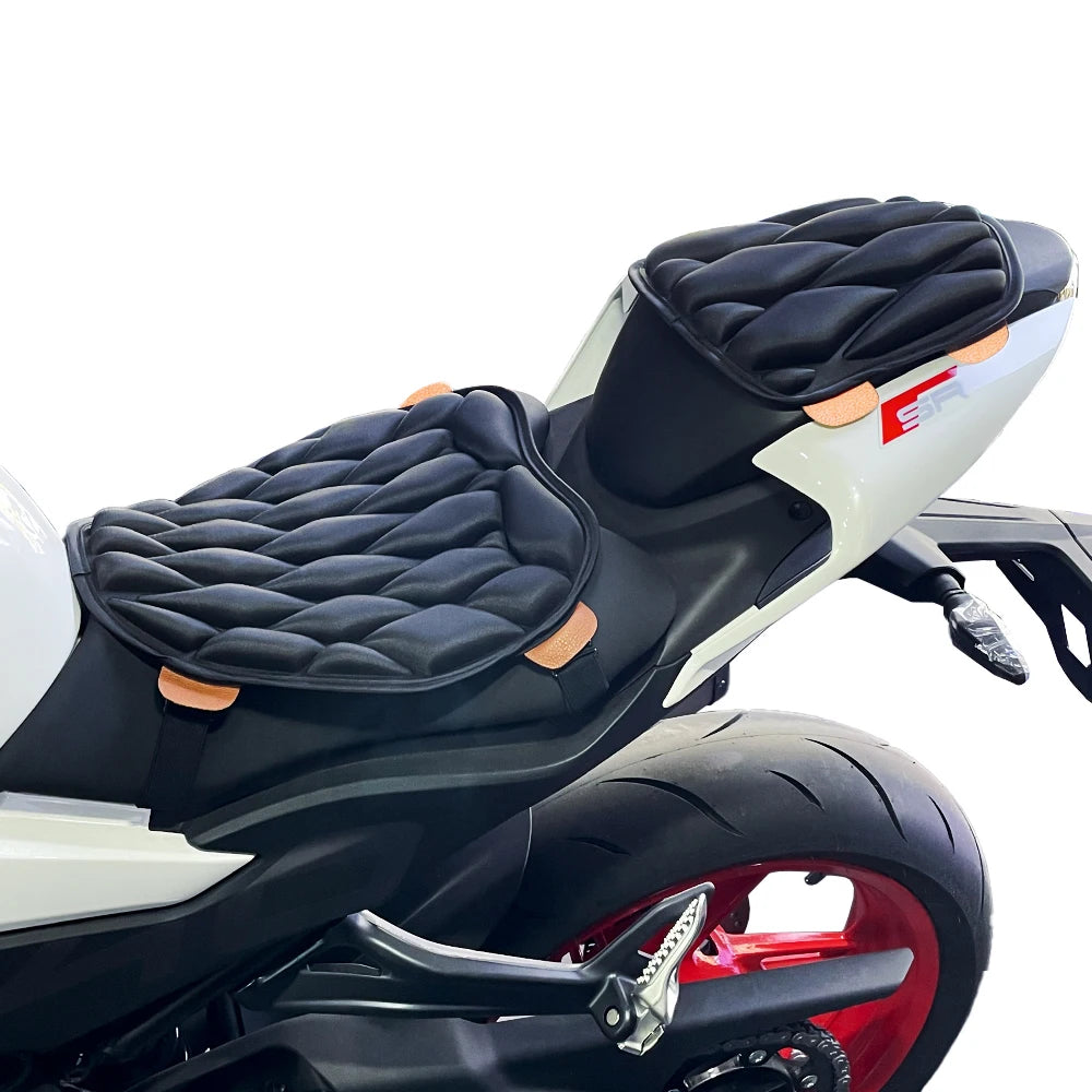 Motorcycle Seat Cover 3D Comfort Premium Quality Replacement Accessory
