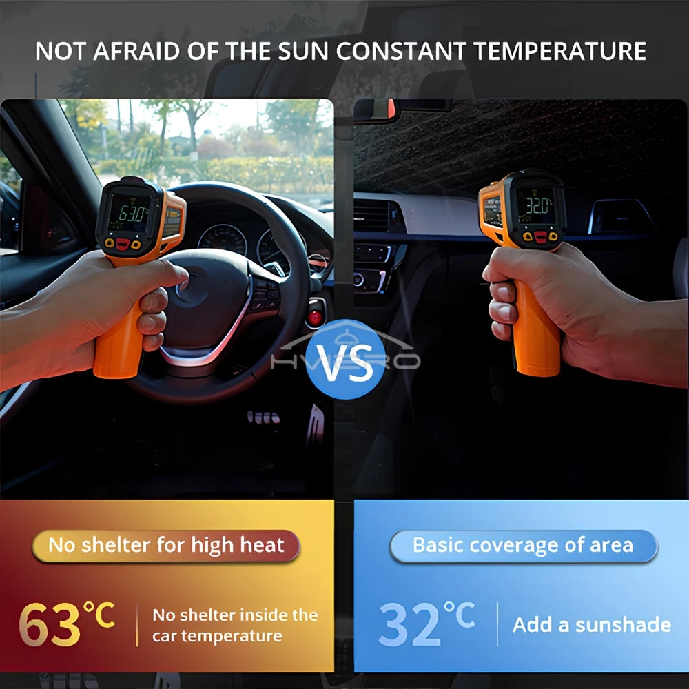 Multi Purpose Convenient Foldable Car Car Sun Shade UV Protector