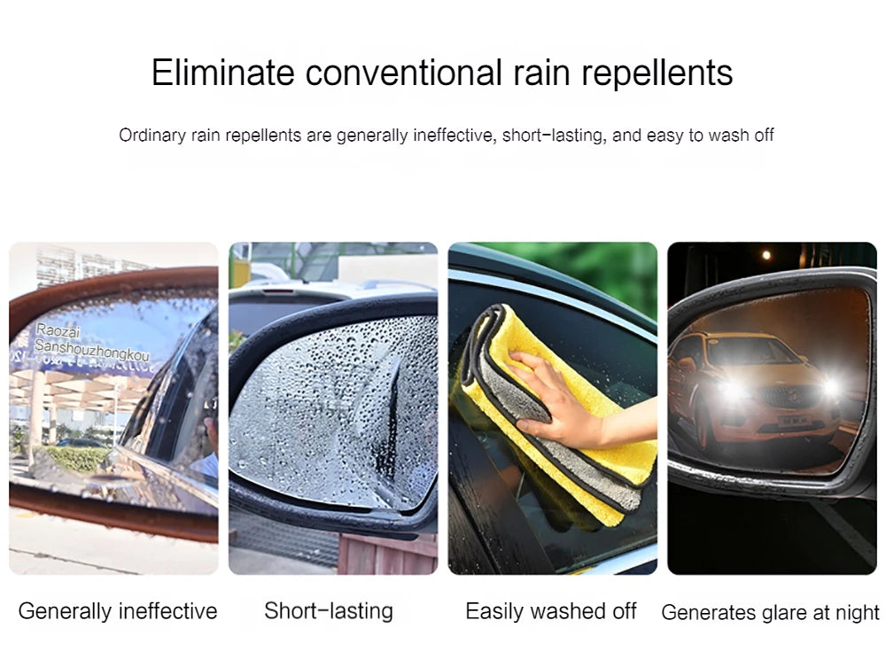 Car Rainproof Film 2 Auto Premium Quality Replacement Accessory