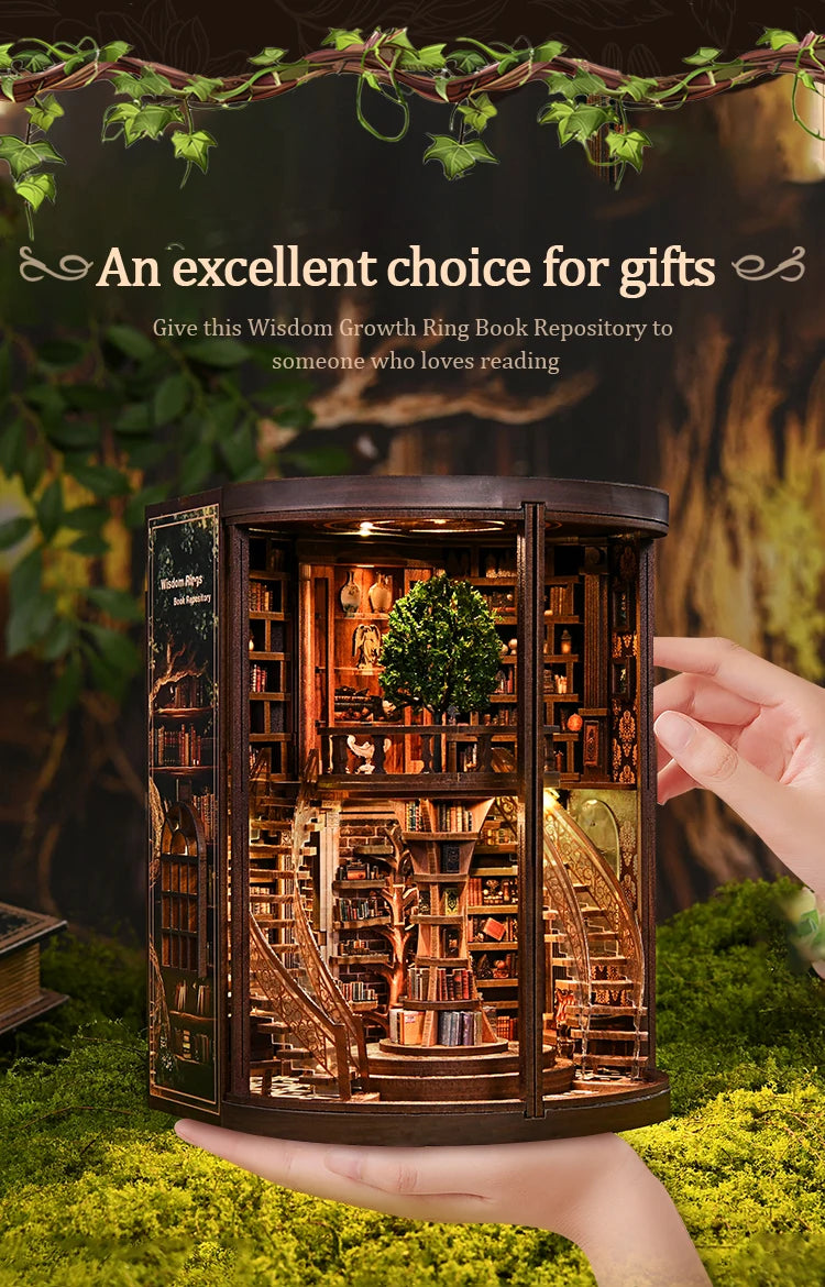 DIY Book Nook Kit Retro Premium Quality Replacement Accessory