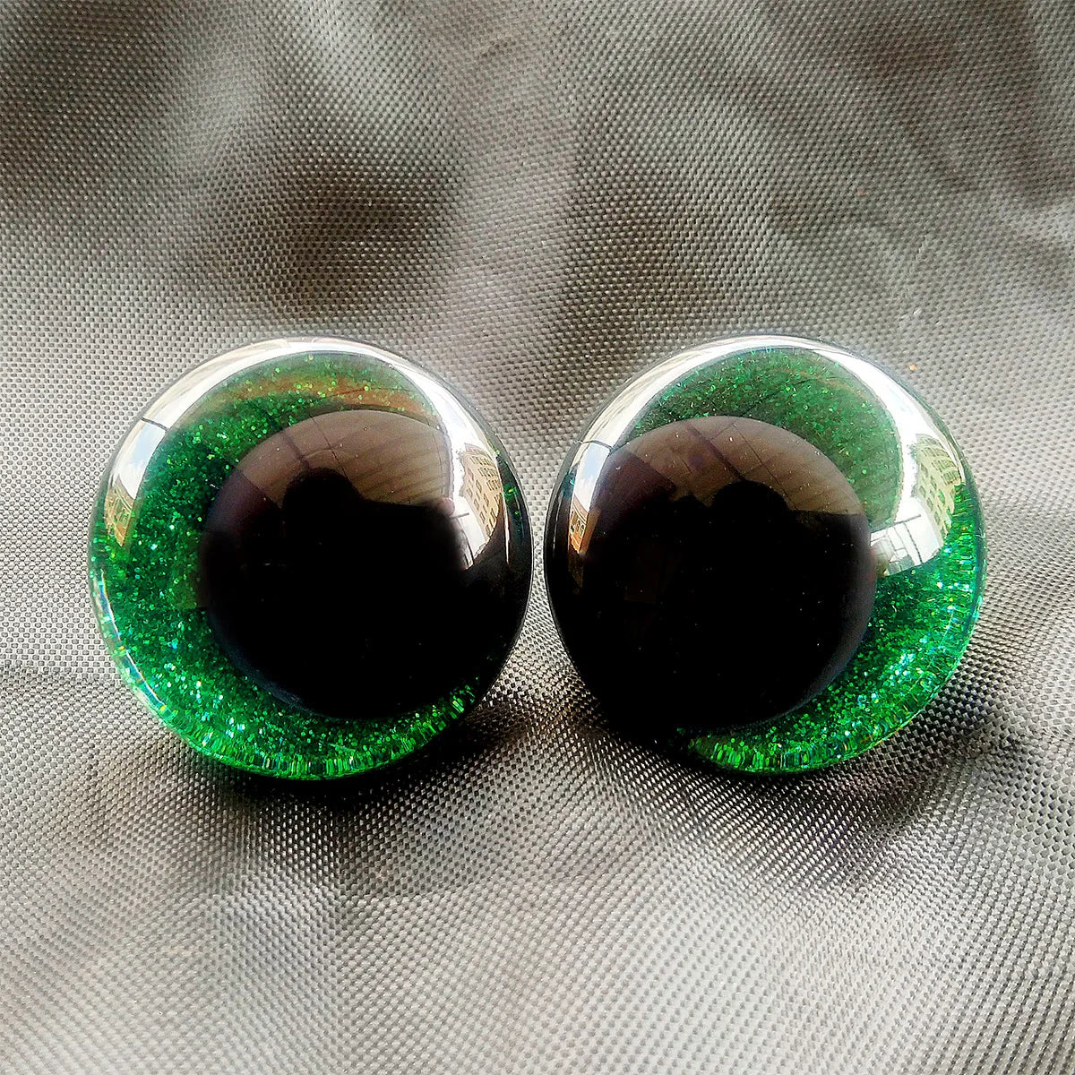 3D Glitter Eyes For Crochet Doll Making Safety Eyes Craft Supply