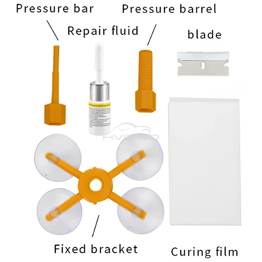 Windshield Repair Kit Scratche Quick Premium Quality Replacement Accessory