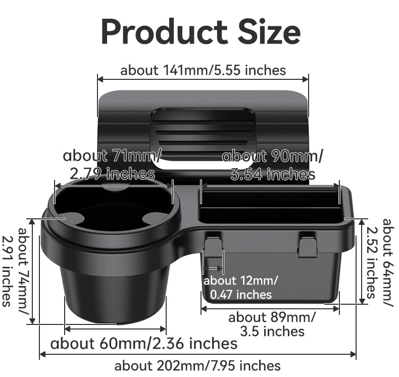 Car Cup Stand Phone Holder Premium Quality Replacement Accessory