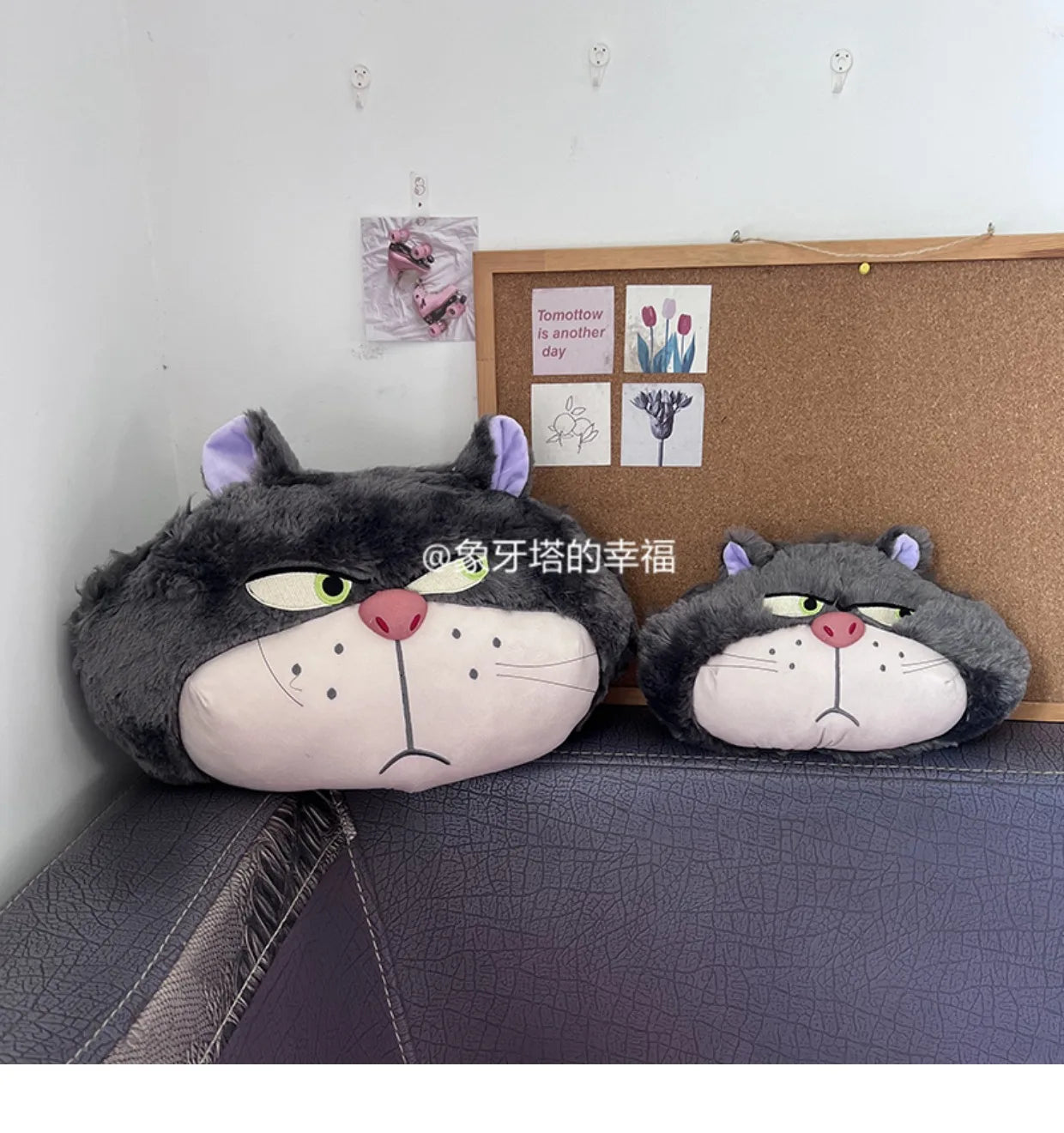 Cute Lucifer Cat Headrest Seat Premium Quality Replacement Accessory