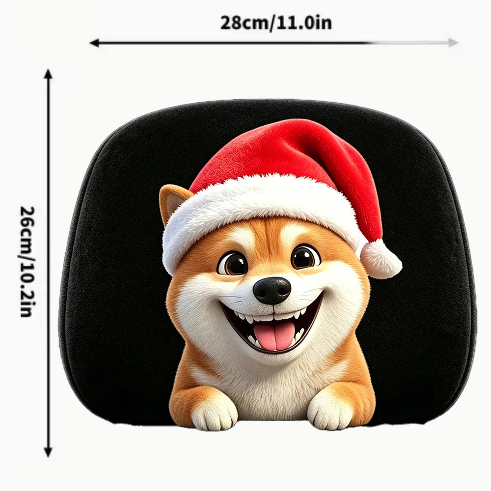 Car Headrest Funny Cover Accessories Car Dashboard Ornament Decoration