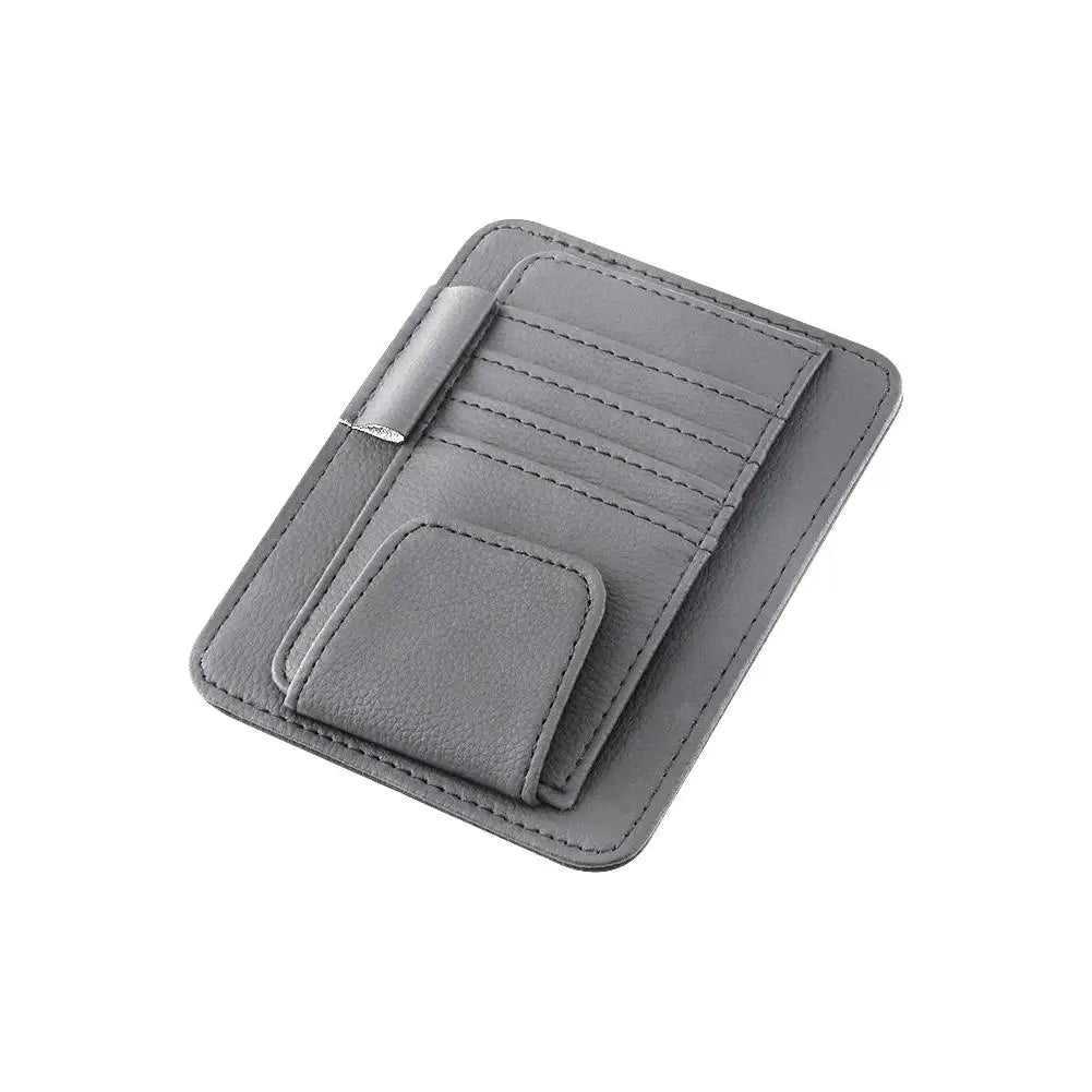Car Sun Visor Organizer Multi-Pocket Car Sun Shade UV Protector